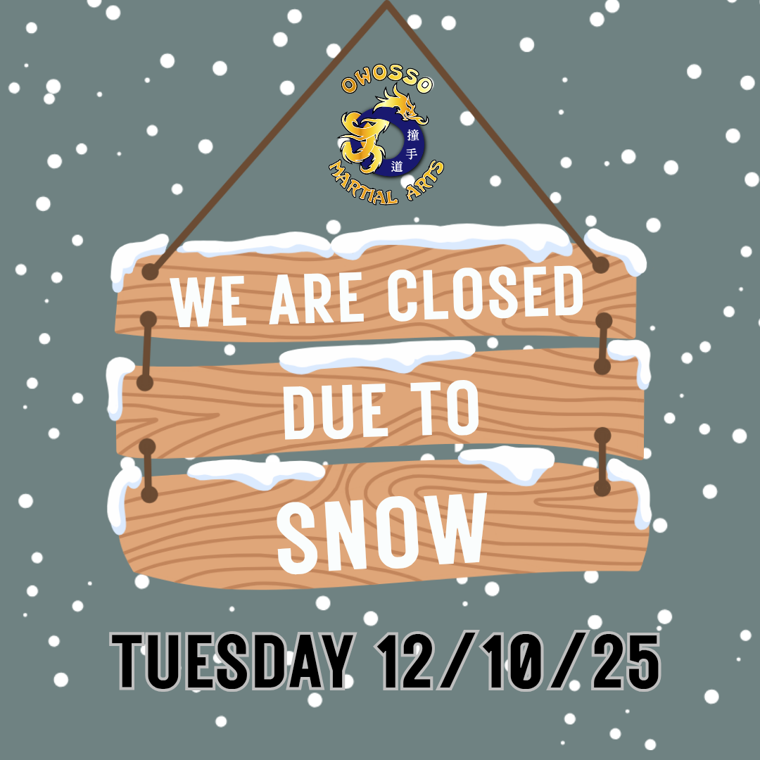 ❄ CLASS CANCELLATION – TUESDAY 12/10/25 ❄