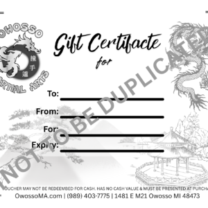 Gift Certificate