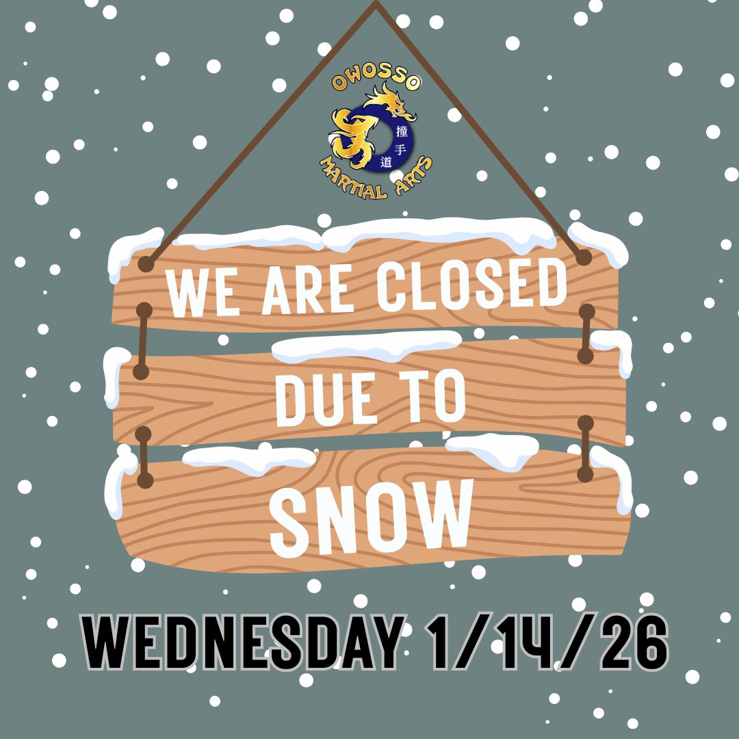 Class Closed – 1/14/26 DUE TO WEATHER