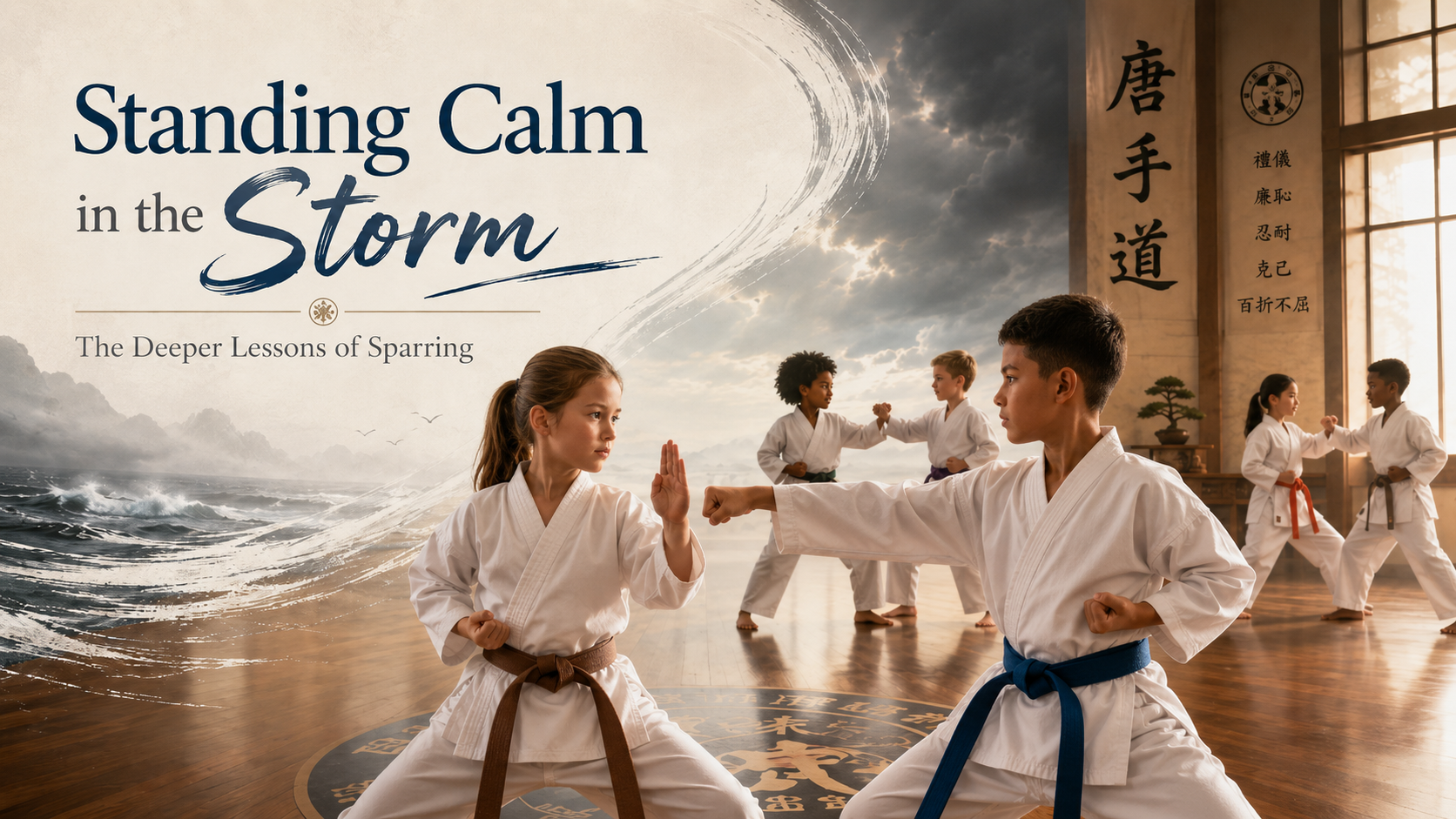 Learning to Stand Calm in the Storm: The Deeper Lessons of Sparring
